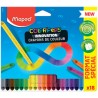 Maped, Crayons de couleur, COLOR'PEPS, INFINITY, étui de 18, 861603