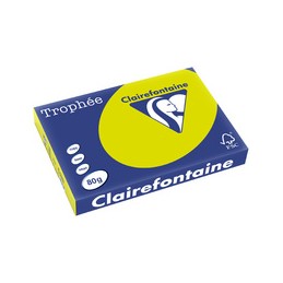 Clairefontaine, Papier, Trophée, A3, 80g, vert fluo, 2882C