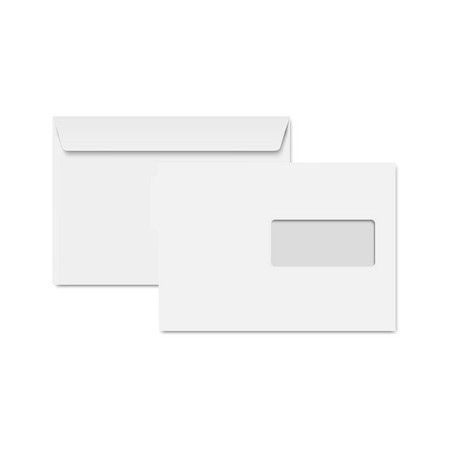 Clairefontaine, Enveloppes, C5, 162x229mm, blanc recyclé, 1454C