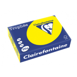 Clairefontaine, Papier universel, Trophée, A4, jaune soleil, 2210C