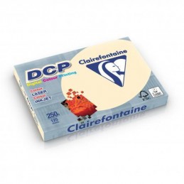 Clairefontaine, Papier multifonction, DCP, A4, 250g, ivoire, 6832C