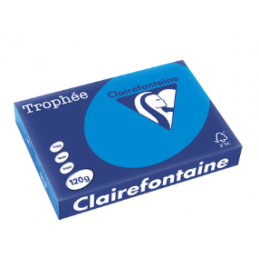 Clairefontaine, Papier universel, Trophée, A4, 120g, turquoise, 1291C