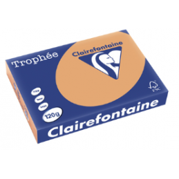 Clairefontaine, Papier universel, Trophée, A4, 120g, caramel, 1244C