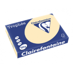 Clairefontaine, Papier universel, Trophée, A4, 120g, chamois, 1203C