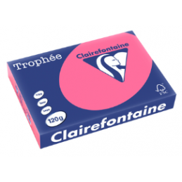 Clairefontaine, Papier universel, Trophée, A4, 120g, fuchsia, 1219C