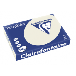 Clairefontaine, Papier universel, Trophée, A4, 120g, gris perle, 1201C