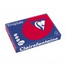 Clairefontaine, Papier universel, Trophée, A4, rouge groseille, 120g, 1218C