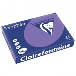 Clairefontaine, Papier universel, Trophée, A4, 120g, violine, 1220C