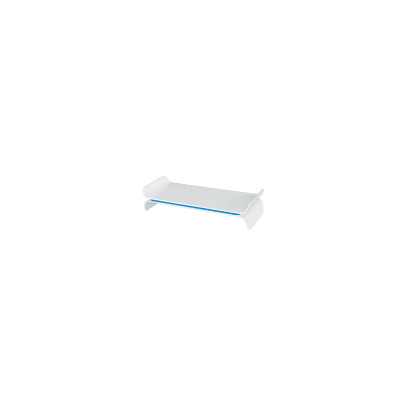 Leitz, Support pour écran, Ergo, WOW, en plastique, blanc bleu, 6504-00-36