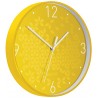 Leitz, Horloge murale, WOW, mouvement à quartz, jaune, 9015-00-16