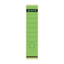 Leitz, Etiquettes pour dos de classeur, 61x285mm, vert, 1640-00-55