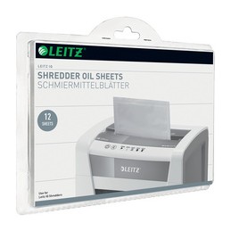 Leitz, Feuille lubrifiante pour destructeur de documents, IQ, 8007-00-00