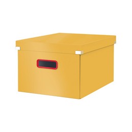 Leitz, Boîte de rangement, Click & Store, Cosy M, jaune, 5348-00-19