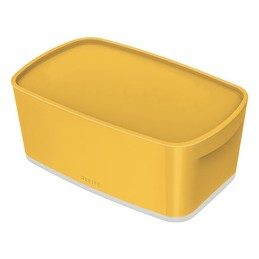 Leitz, Boîte de rangement, My Box, Cosy, 5 litres, jaune, 5263-00-19