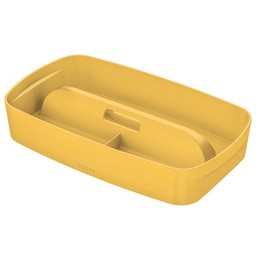 Leitz, Organiseur pour boîte de rangement, My Box, Cosy, jaune, 5266-00-19