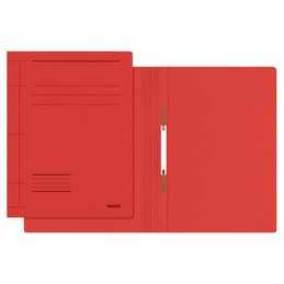 Leitz, Chemises à lamelle, Fresh, format A4, carton, rouge, 3003-00-25