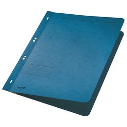 Leitz, Chemises à oeillet, A4, carte lustrée, bleu, 3742-00-35