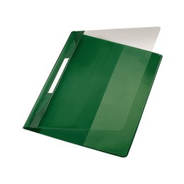 Leitz, Chemise à lamelles, Exquisit, format A4 Plus, PVC, vert, 4194-00-55