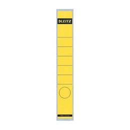 Leitz, Etiquettes pour dos de classeur, 39x285mm, jaune, 1648-00-15