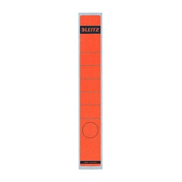 Leitz, Etiquettes pour dos de classeur, 39x285mm, rouge, 1648-00-25