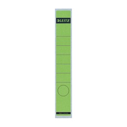 Leitz, Etiquettes pour dos de classeur, 39x285mm, vert, 1648-00-55