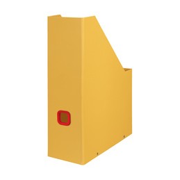 Leitz, Porte revues, Click & Store, Cosy, A4, carton, jaune, 5356-00-19