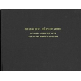 Elve, Registre, Répertoire des transactions, 250x320mm, 200 pages, 1412