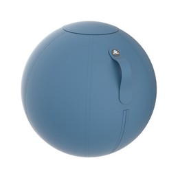 Alba, Ballon d'assise ergonomique, MHBALL, bleu canard, MHBALL B