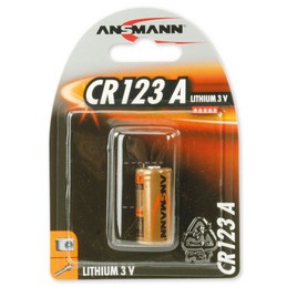 Ansmann, Pile pour appareil photo, lithium, CR123A, 3 Volt, 5020012