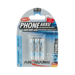 Ansmann, Piles rechargeables, NiMH, maxE, Micro AAA, 5030142