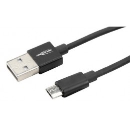 Ansmann, Câble de données et de charge, USB-A, Micro USB-B, 1700-0077