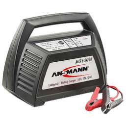 Ansmann, Chargeur pour batterie de voiture, 2-6 et 12 Volt, 1001-0014