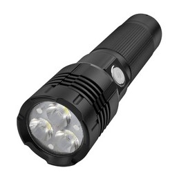 Ansmann, Lampe de poche, LED, Pro 3000R, 3.200 lumen, noir, 1600-0445