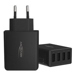 Ansmann, Chargeur USB, Home Charger, HC430, 4 ports, 1001-0107