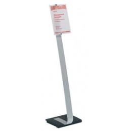 Durable, Support d'informations, CRYSTAL SIGN stand, A4, 4818-23