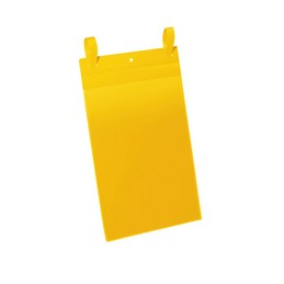 Durable, Pochette pour casier en treillis, A4 portrait, jaune, 175004
