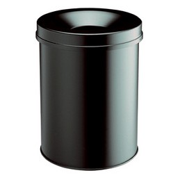 Durable, Corbeille à papier, SAFE ROND 65, 60 litres, noir, 3307-01