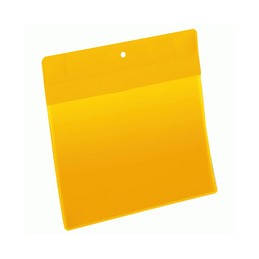 Durable, Pochette magnétique, aimants néodymes, A5, jaune, 174604