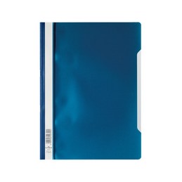 Durable, Chemise à lamelle, A4, en PP, bleu foncé, 2573-07