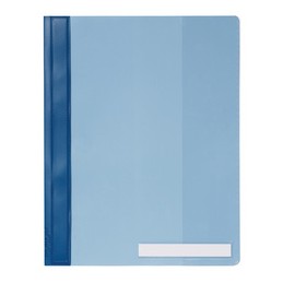 Durable, Chemise à lamelle, A4, en PVC, bleu, 2510-06