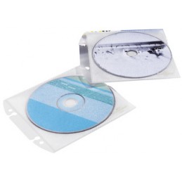 Durable, Pochettes CD DVD, COVER EASY, en PP, transparent, 5223-19