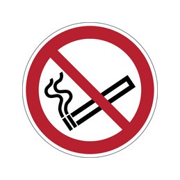 Durable, Panneau d'interdiction, Défense de fumer, P004, 172803