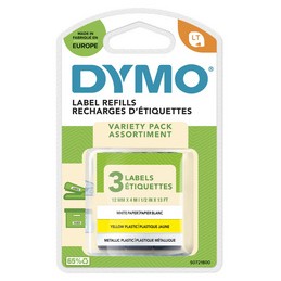 Dymo, Ruban d'étiquette, LetraTag, Starter Pack, S0721800