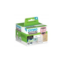 Dymo, Etiquettes durables, Polypropylène, 25x25mm, 1933083, 2112286