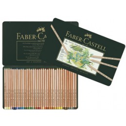 Faber Castell, Crayons de couleur, PITT PASTELL, étui de 36, 112136
