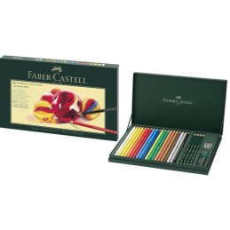 Faber Castell, Crayons de couleur, POLYCHROMOS, étui cadeau, 210051
