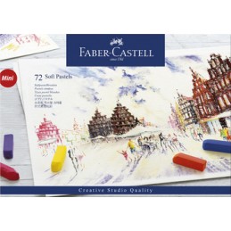 Faber Castell, Pastels tendres, CREATIVE STUDIO, étui de 72, 128272