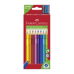 Faber Castell, Crayons de couleur, Jumbo, triangulaire, 116510