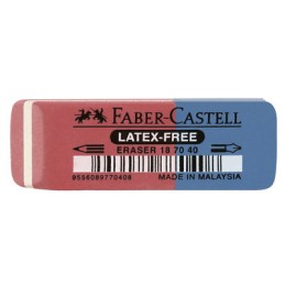 Faber Castell, Gomme combinée en caoutchouc, 7070-40, 187040