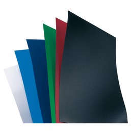 GBC, Couvertures de reliure, PolyOpaque, A4, 0.30mm, bleu, IB387265